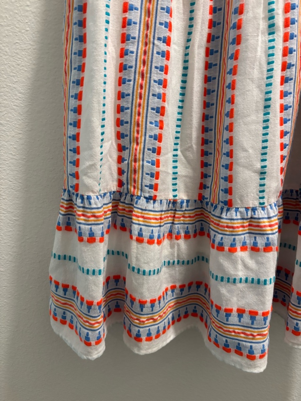 NWT dra Los Angeles Maya Skirt Blue Strip, size XS - Picture 4 of 6